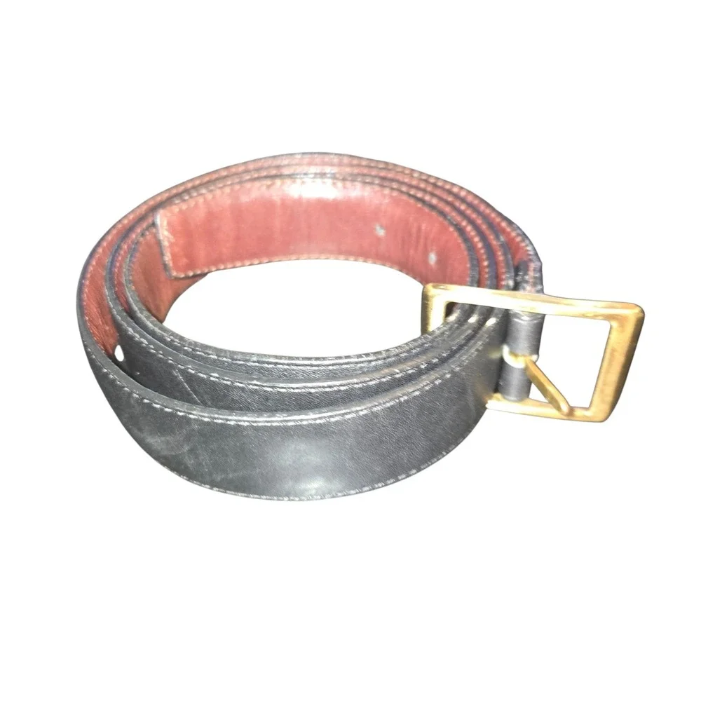 Red Wing Shoes Reversible Leather Belt Mens‎ 40 Black Brown Brass Buckle 96516